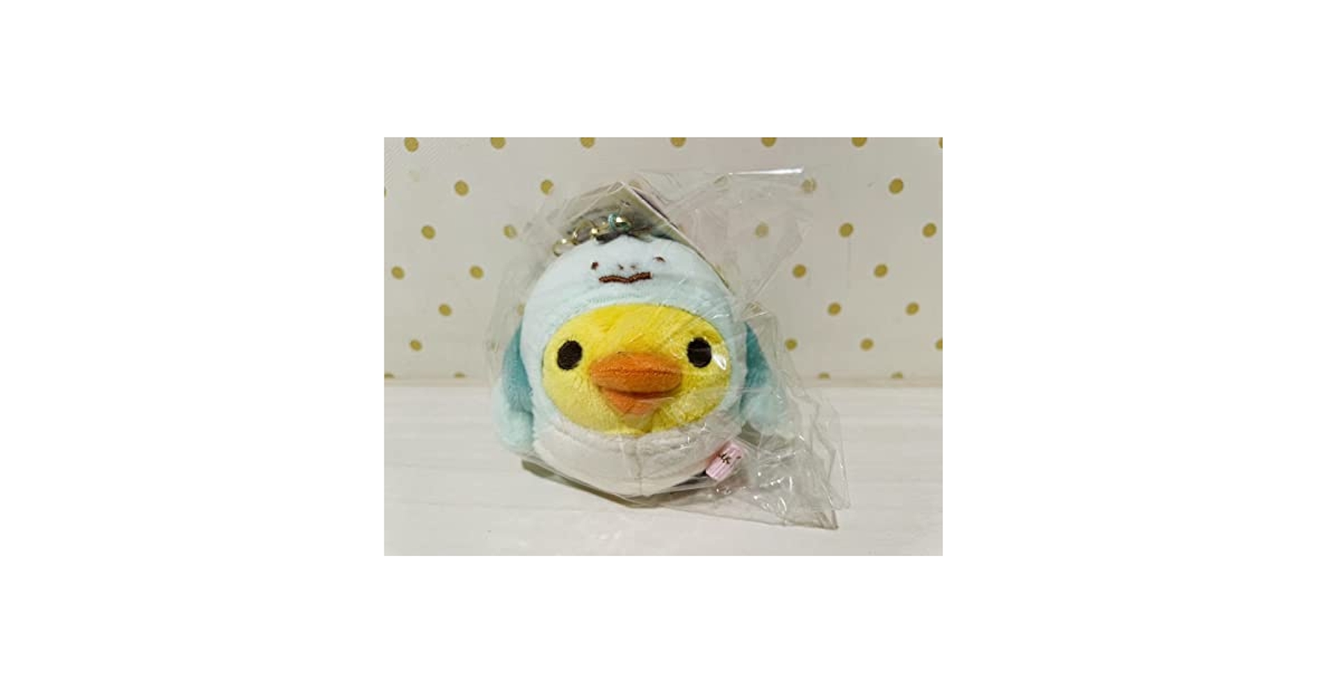 キイロイトリ　のんびりかめ　ぬいぐるみ＆キーホルダー　新品　未使用　ロフト限定 キイロイトリのんびりかめぬいぐるみ＆キーホルダー新品未使用
